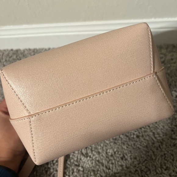 Mansur Gavriel MINI MINI BUCKET BAG Rosa Saffiano with dust bag included - Picture 3 of 9